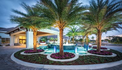 The entrance to Vi at Bentley Village in Naples, Fla.