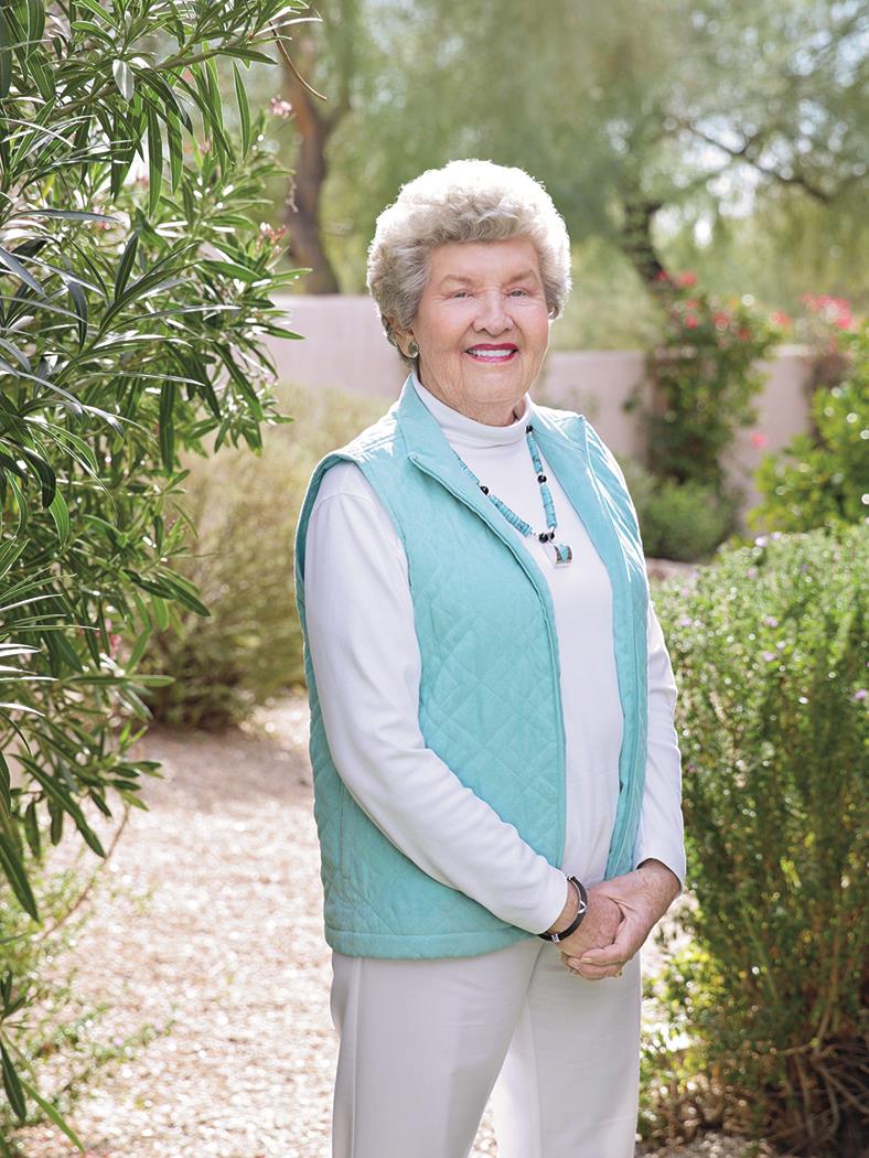 Vi at Grayhawk resident Carol Burdick