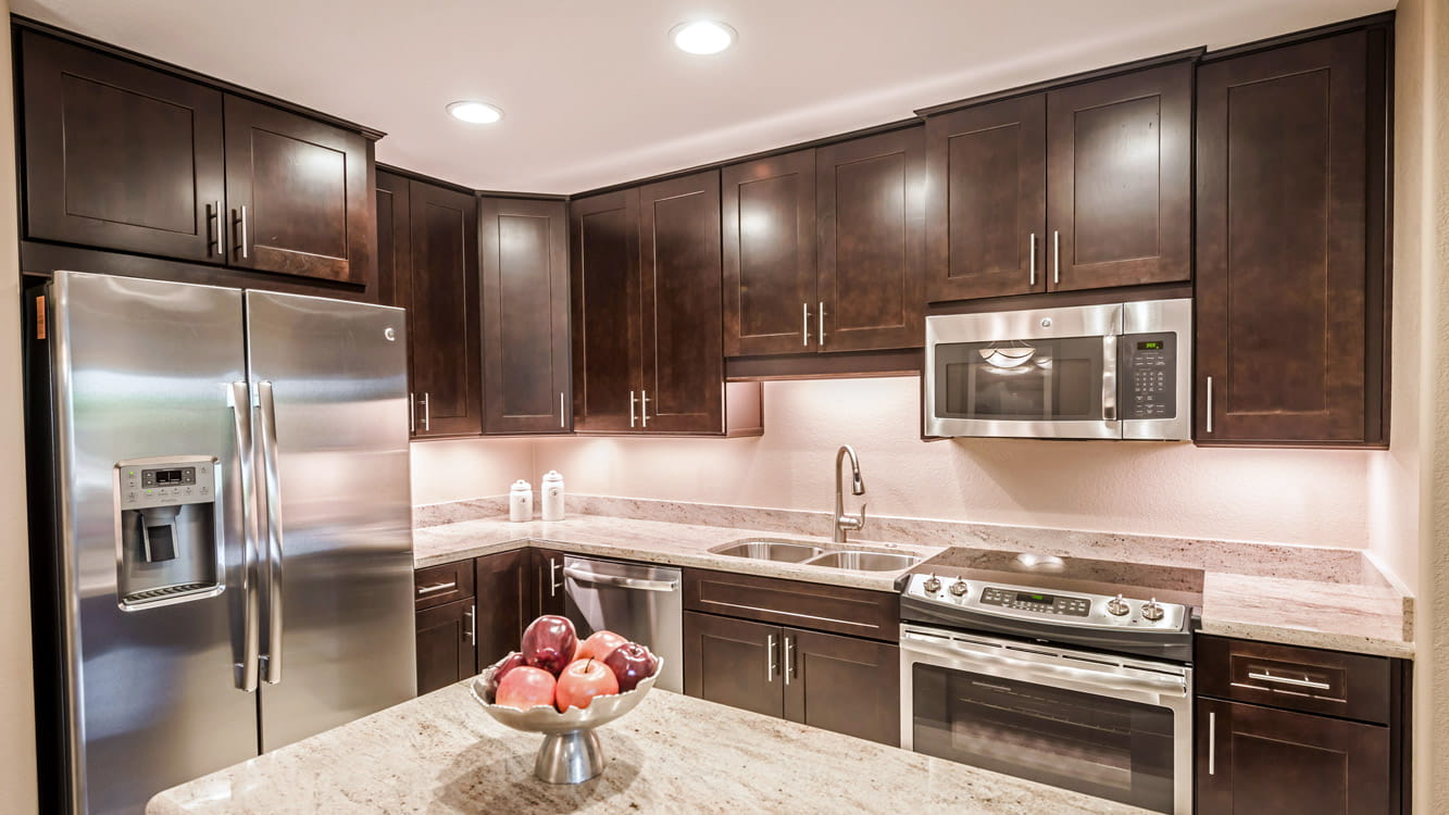 A model apartment at Vi at Grayhawk.