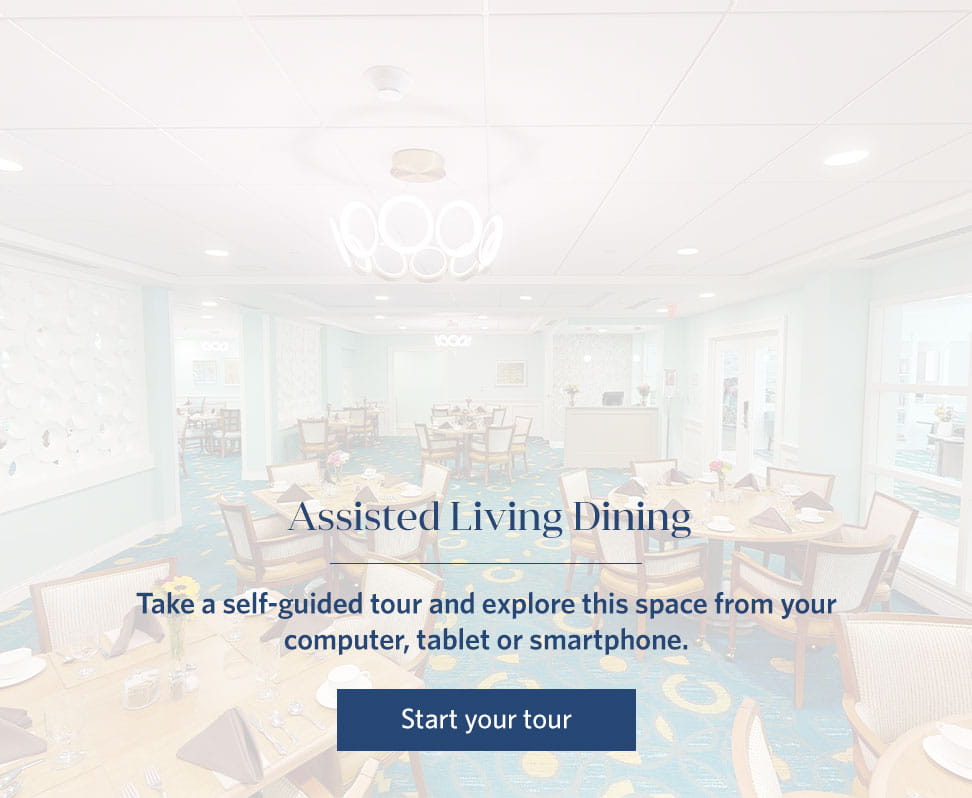 Assisted Living Dining Matterport Virtual Tour. 