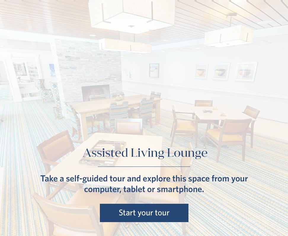 Assisted Living Lounge Matterport Virtual Tour. 